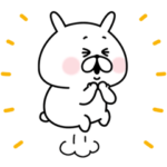 限定無料スタンプ::ゆるうさぎ × LINEドクター