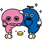 限定無料スタンプ::うるせぇトリ×ピンクガチャ＆ブルームク