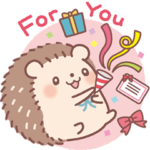 数量限定/無料スタンプ::お祝いトントゥ★ギフトモール公式キャラ
