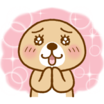 限定無料スタンプ::突撃！ラッコさん×LINEポケットマネー