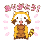 隠し無料スタンプ::日本ダービー×ラスカル