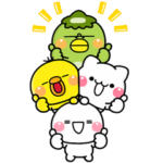 限定無料スタンプ::【BIG】しろまる×N organic