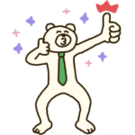限定無料スタンプ::けたくま × 選べるニュース
