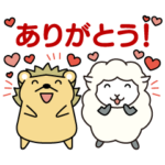 数量限定/隠し無料スタンプ::‹都民投票›eメリーちゃん・ハリーくん