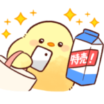 限定無料スタンプ::LINEレシート × もふピヨ