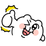 限定無料スタンプ::ちみたん×LINEポケットマネー