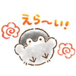 隠し無料スタンプ::コウペンちゃん×dポイントクラブ