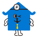 限定無料スタンプ::日新火災・青い犬のスタンプ