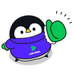 限定無料スタンプ::毎日使える！心くばりペンギンのスタンプ