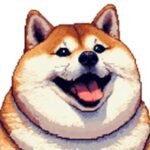 人気スタンプ特集::ドット絵 太っちょ柴犬 日常会話 40種