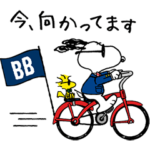 限定無料スタンプ::ブルックス ブラザーズ×PEANUTS