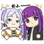 隠し無料スタンプ::LINE レンジャー×葬送のフリーレン