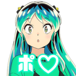 隠し無料スタンプ::Qoo10メガポ×うる星やつら
