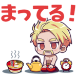 隠し無料スタンプ::ドズル社×麺づくり