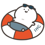 限定無料スタンプ::動くお文具さん×IHGホテルズ＆リゾーツ