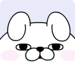 人気スタンプ特集::うさぎ１００％ よくうごく