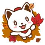 限定無料スタンプ::出前にゃんスタンプ～秋～