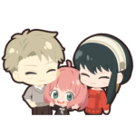 隠し無料スタンプ::アニメ『SPY×FAMILY』『ポコポコ』コラボ 隠し無料スタンプ::アニメ『SPY×FAMILY』『ポコポコ』コラボ