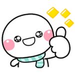 限定無料スタンプ::【無料】しろまる × LINEスマート通知