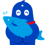 隠し無料スタンプ::新生命体ウミオス